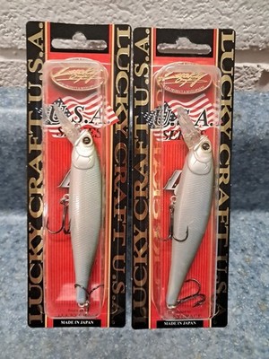 2 LUCKY CRAFT Pointer 100 OGs 5/8oz  100mm Luckycraft Suspending Jerkbait Rare!