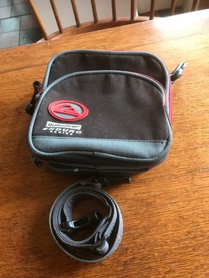 Vintage QUICKSILVER Travel Bag retro enduro series canvas hand bags red zip RARE