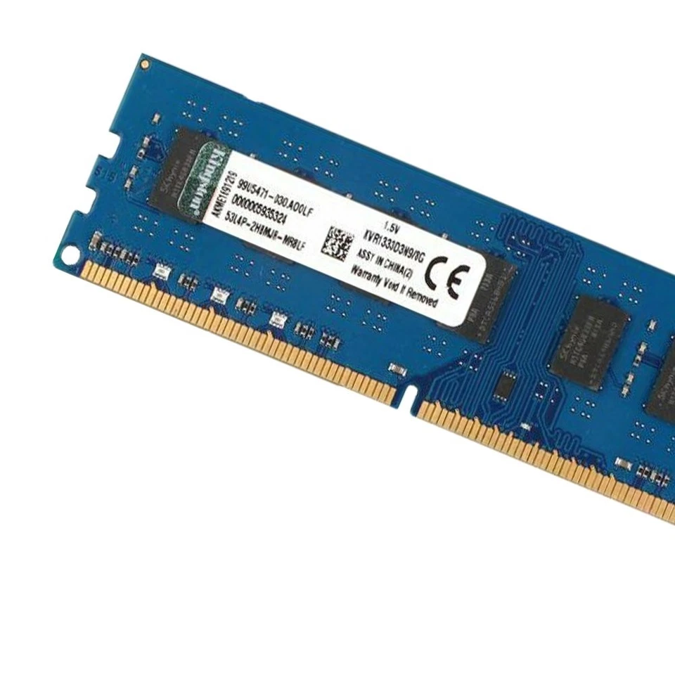 Kingston 8GB Module DDR3 PC3-10600U 1333Mhz 240Pin KVR1333D3N9/8G DIMM Memory - Image 4 of 4