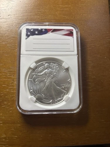2023-W American Silver Eagle 1 oz .999 Fine Silver BU West Point –Beautiful Coin
