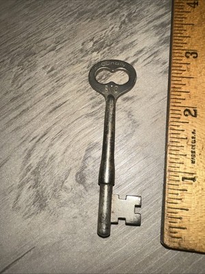 Antique CORBIN SKELETON KEY #Q10 Rare Original Key