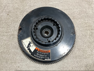 #ad Mercury Mariner 9.9hp 15hp Electric and pull start flywheel 260 818540C $135.00