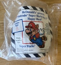 McDonald's Happy Meal Super Mario Bros 3. Under 3 1990 Sealed
