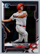 2021 Bowman #BCP-91 Tyler Callihan Chrome Prospects *RE
