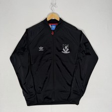 Adidas Originals Liverpool FC Track Jacket Tracksuit Top Black Bomber Mens Large