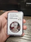 1999-P $1 PROOF AMERICAN SILVER EAGLE, 1 OZ .999 NGC PF-70 ULTRA CAMEO!