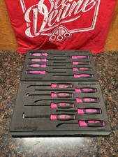 Snap-on™ Instinct Pink Soft Handled 16pc Mini Screwdriver Set SGMINI16FEP (LOOK)