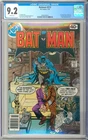 Batman #313 High Grade 1st App. Tim Fox Two-Face Bronze Age DC 1979 CGC 9.2