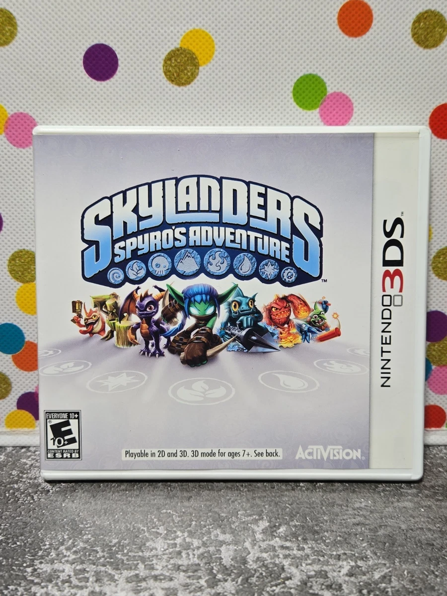 25+ Nintendo 3DS 2011 Skylanders Spyro's Adventure Video Games for