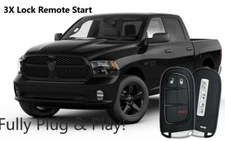2020 2021 2022 Dodge Ram Jeep Chrysler Remote Start Kit Plug & Play 3 X Lock