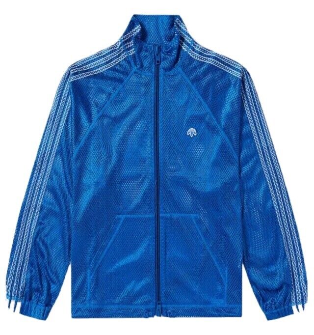 Adidas Originals Alexander Wang Blue Mesh Track Jacket XL Adidas Originals Alexander Wang Blue Mesh Track Jacket XL