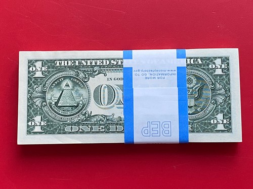 NEW 2017A $1 DOLLAR BILL ( DALLAS K ) UNCIRCULATED - Picture 3 of 3