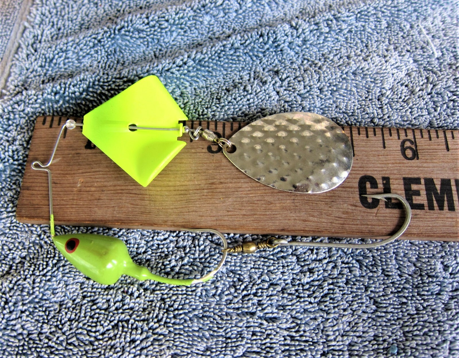 Lot of 3 Musky Buzzbait Spinner Baits: UNUSED & UPGRADED!!! - Image 5