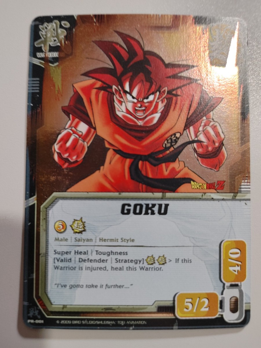 Dragonball Z DBZ Panini TCG Goku's Kamehameha P7 Promo