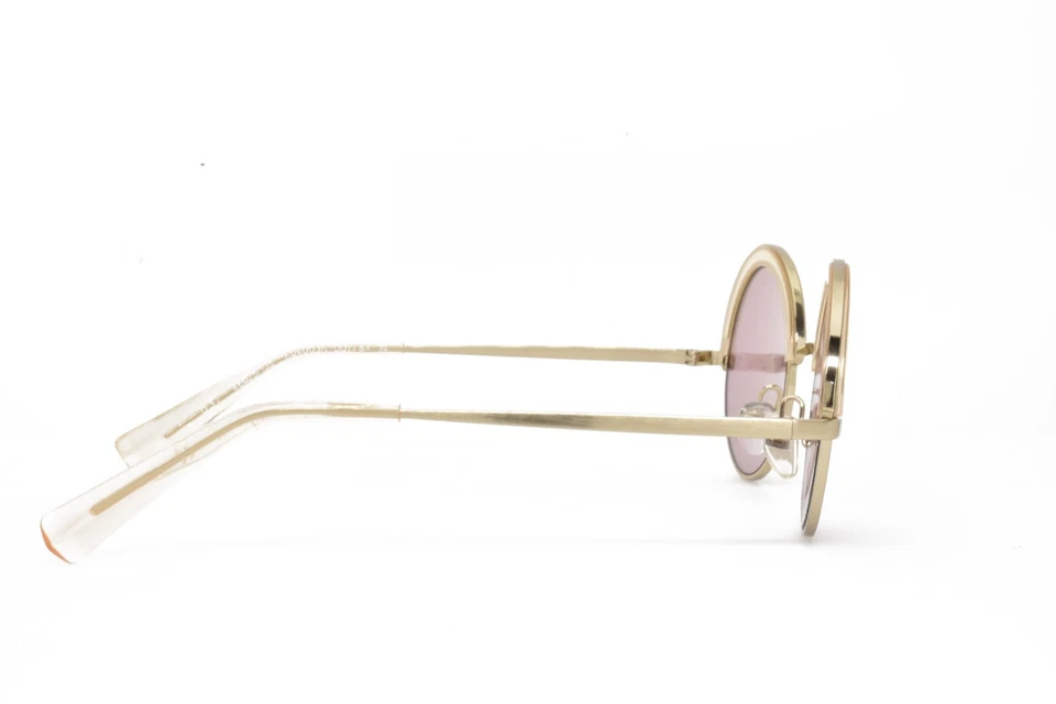 Alain Mikli 金色圆形太阳镜粉色 46-25-135 女式 4003 07 1N — 第 4/4 张图片