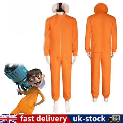 ⭐⭐Cosplay Despicable Me Victor Jacket Pants Costumes Halloween Fancy Dress Suits - Picture 4 of 23