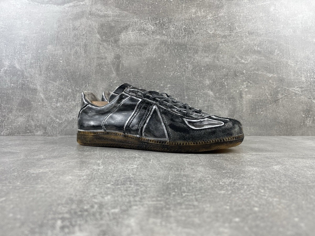 Margiela Avant Garde Opium Custom BW Sport Sneakers Shoes Sz 12