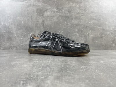 Margiela Avant Garde Opium Custom BW Sport Sneakers Shoes Sz 12