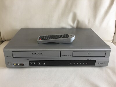 PACIFIC PDV-5000 DVD-Player / VHS-Videorecorder inkl. FB - geprüft vom Händler