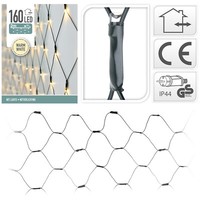 Lichternetz 160 Led Warmweiß Innen+AußEn Gitter-Leds Netzbeleuchtung Led-Vorhang