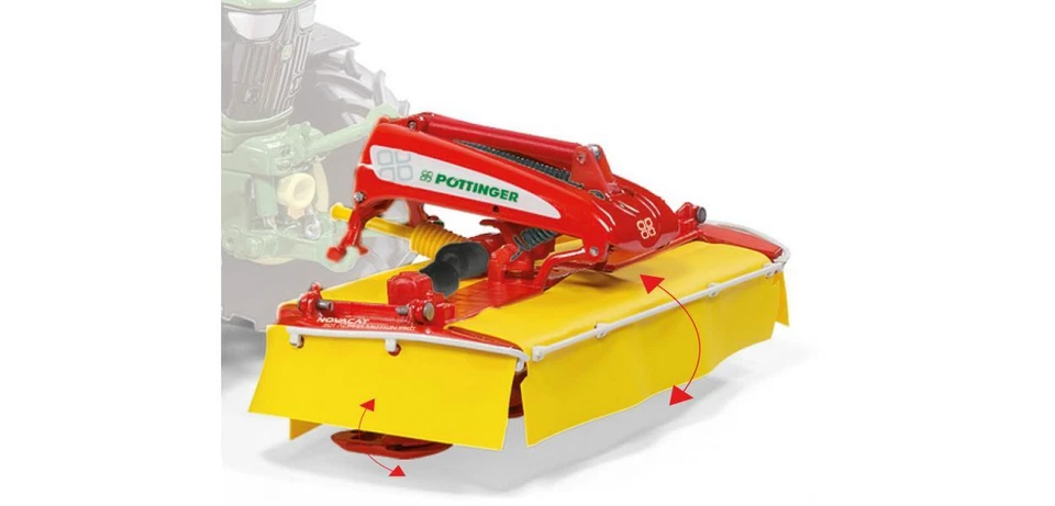 Wiking 1:32 077862 - Pöttinger Mower Frontale Novacat Nuovo - Immagine 2 di 4