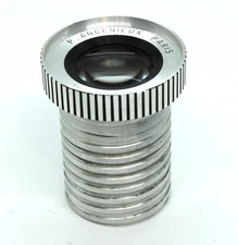 VERY RARE P. ANGENIEUX PROJECTION LENS 100 mm Made in France Mint condition