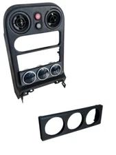1995 2005 Mazda Miata Dash Radio Trim 52mm Triple Gauge Pod Mount