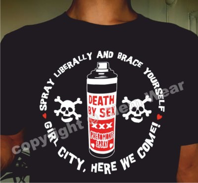 Rik Mayall Bottom Tshirt Tee T-Shirt DEATH BY SEX inspiriert lustig Retro TV Komödie