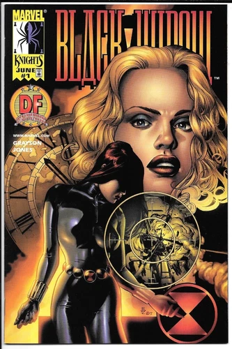 Black Widow #1 -Marvel  1990- Dynamic Forces Variant - 1st App.Yelena Belova