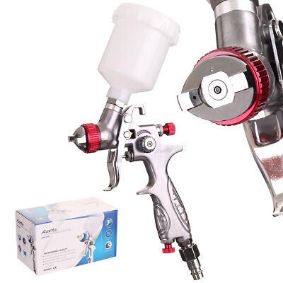 Auarita HVLP Lackierpistole Mini mit Düse 0,8 Sprühpistole Spritzpistole H-887