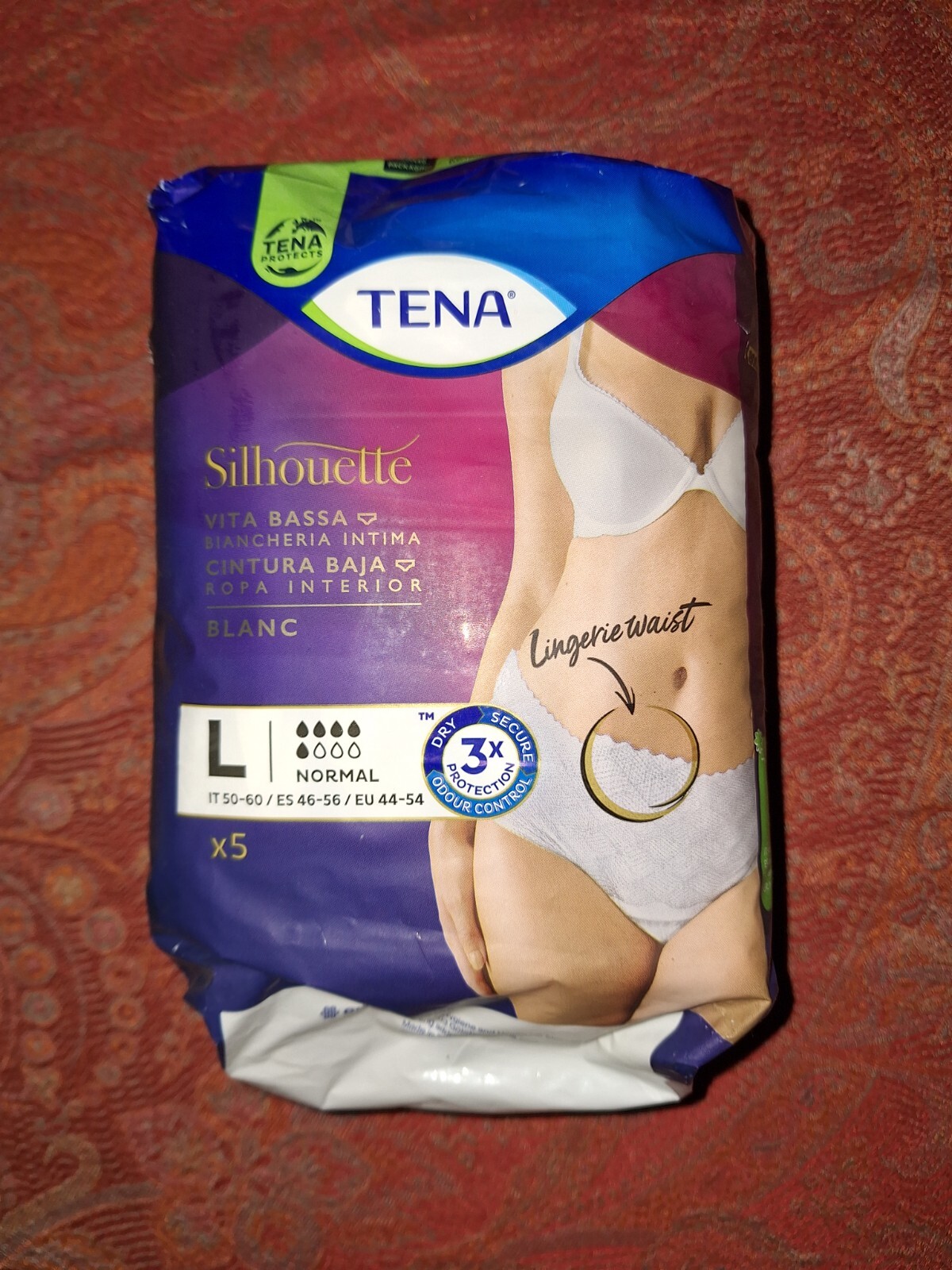 Nuvenia – Tena Lady Silhouette Pants 5 Pezzi