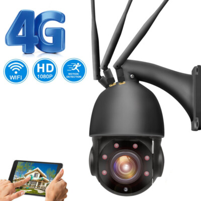 5MP HD 4G Wireless WIFI IP Camera PTZ CCTV Smart Outdoor Home Security IR Camera