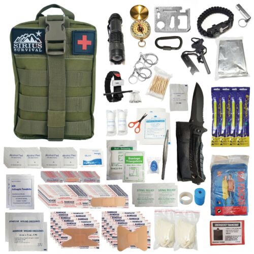 Premium 250-teiliges Molle Survival & Erste-Hilfe-Kit - Bild 37 von 71