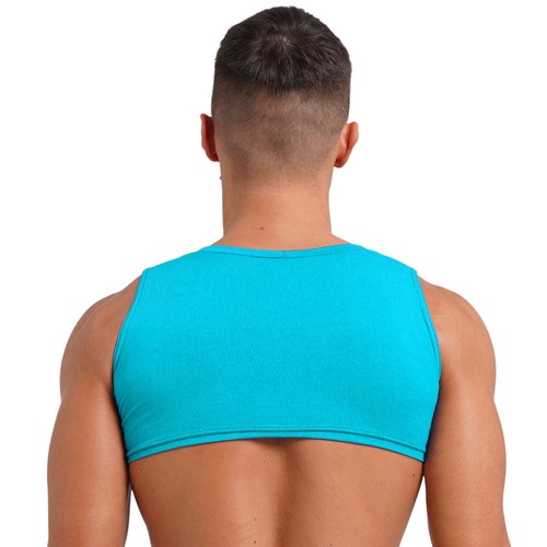 Mens Sportwear Sports Tank Tops Fitness Vest Gym Crop Top Summer Pullover Sexy - Picture 75 of 156