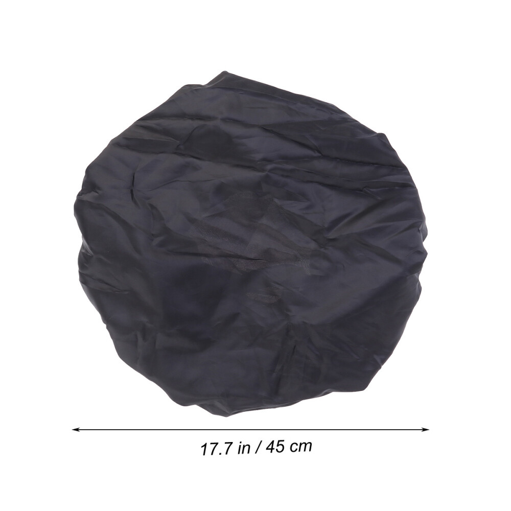 Hair Cover Sleeping Large Hair Loss Caps Black Hat Hair Sleeping