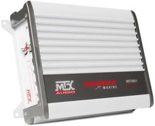 MTX WET500.1 500W White Audio Amplifier - Gre...