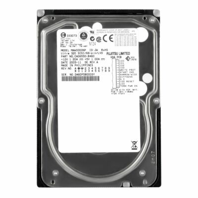 Hard Drive Fujitsu 300GB 10000RPM 8MB SCSI U320 68-PIN MAW3300NP