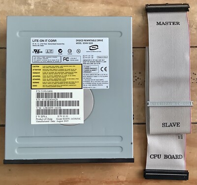 Liteon DVD/CD Rewritable Drive Model SOHW-1633S 