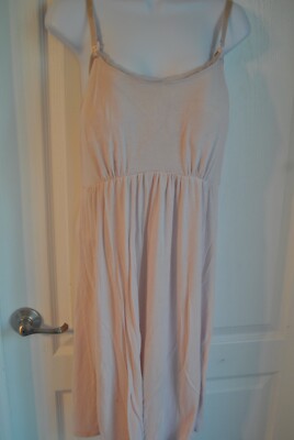 Women's Nursing Dress Gray in Color Size Large
