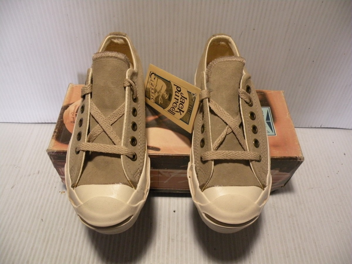 CONVERSE JACK PURCELL VINTAGE MADE IN USA UNISEX MEN SZ 3 / WOMEN