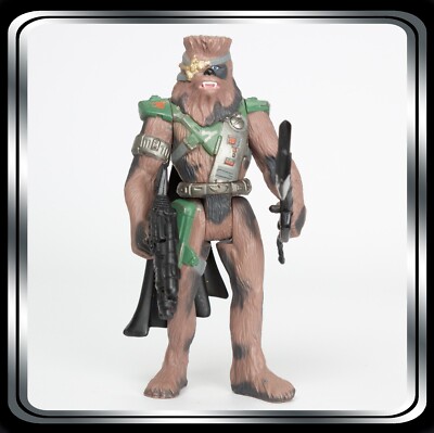 Star Wars Action Figure: Chewbacca, Bounty Hunter Disguise (SotE, 1996, Loose)
