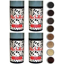 4x Hair So Real 28g - Hair Thickening Building Keratin Fibers - HSR HairSoReal