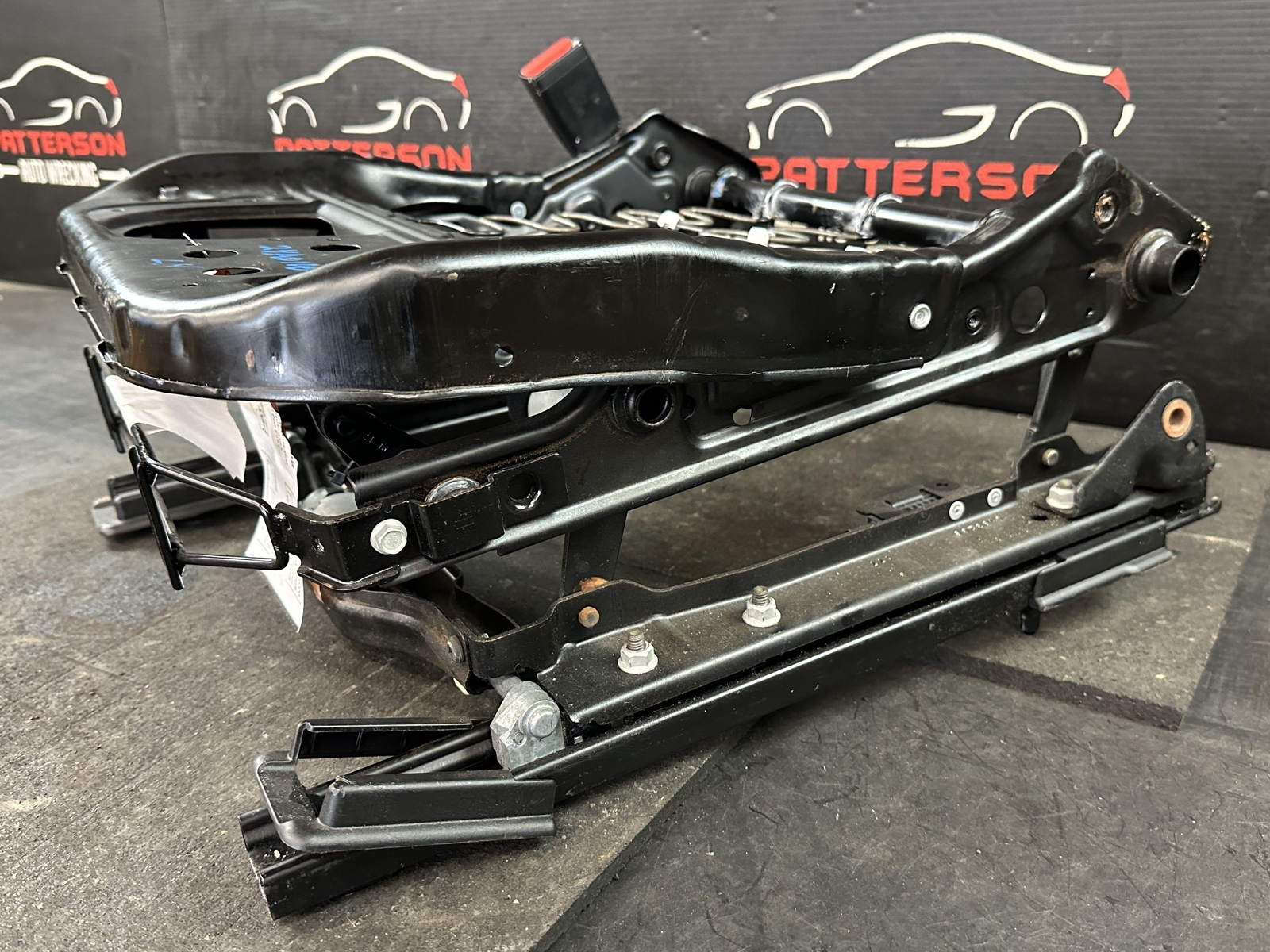 14-17 MASERATI GHIBLI FRONT DRIVER LH POWER SEAT TRACK W/ MOTORS L0330608AA