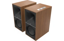 Klipsch The Nines Powered Stereo Speakers With Bluetooth Walnut B Stock
