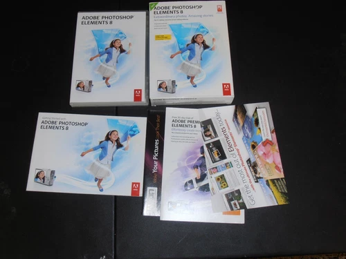 Adobe Photoshop Elements 8 (PC, 2009)