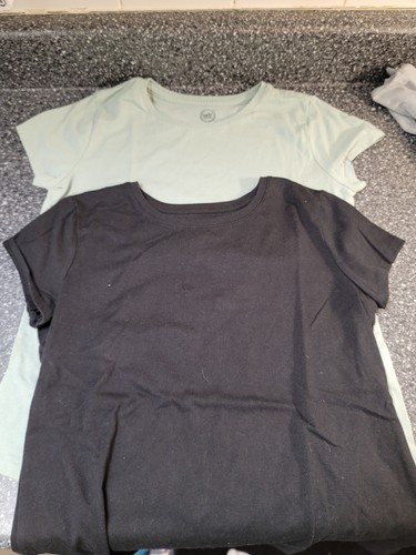 Girls JUSTICE Short Sleeve T Shirt Top Set Of 3 Wonder Nation Size 14 - Picture 3 of 5
