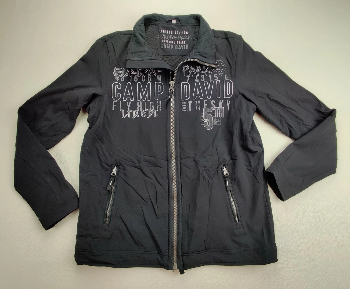 Camp david top leather jacket