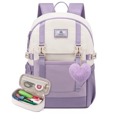 School Backpack for Teen Girls Middle High School College Bookbag