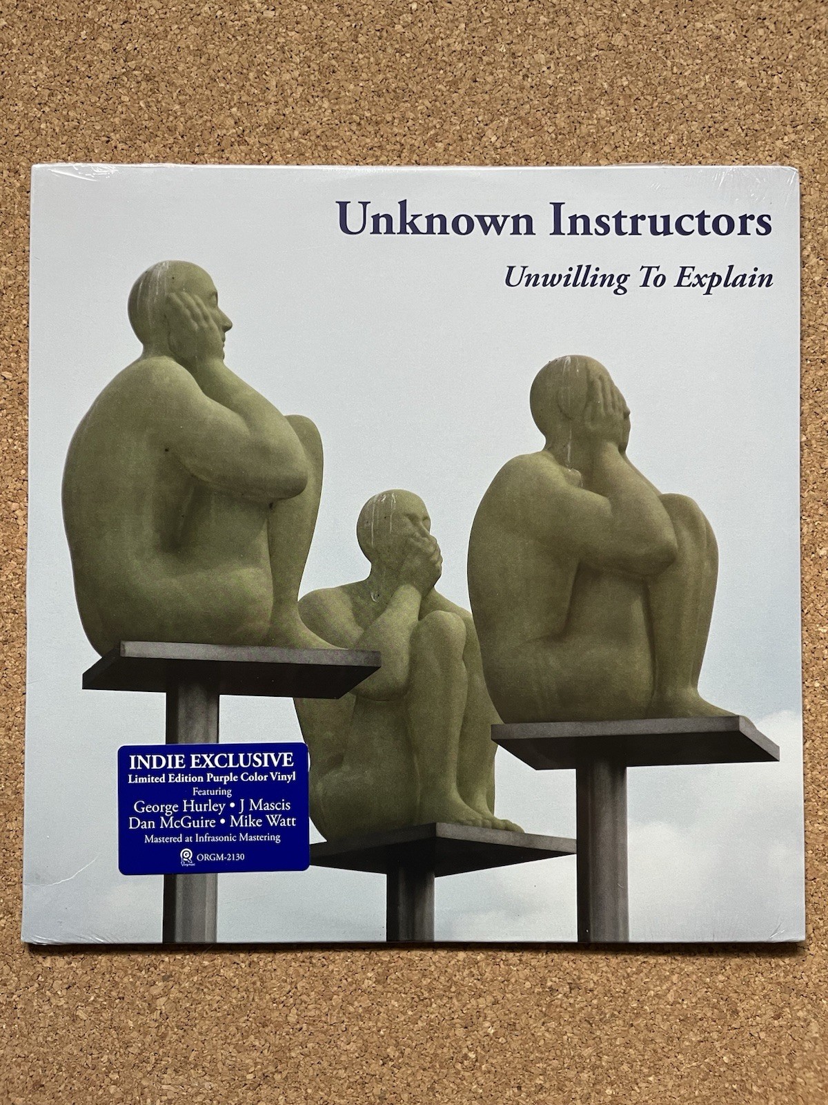 Unknown Instructors - Unwilling To Explain (Purple Vinyl) 12"" | NEW SEALED