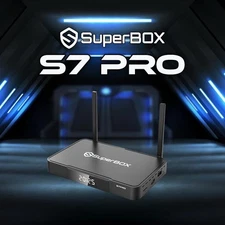 NEW RELEASE 2025 SUPERBOX S7 PRO Black Final Version S6 Fast Ship